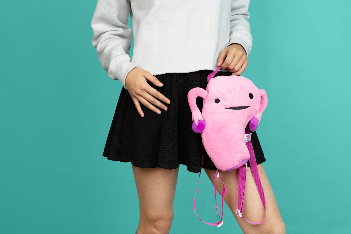 Uterus Plushie Backpack
