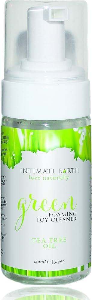 Intimate Earth - Green Tea Tree Oil - Foaming Toy Cleaner - 100mL