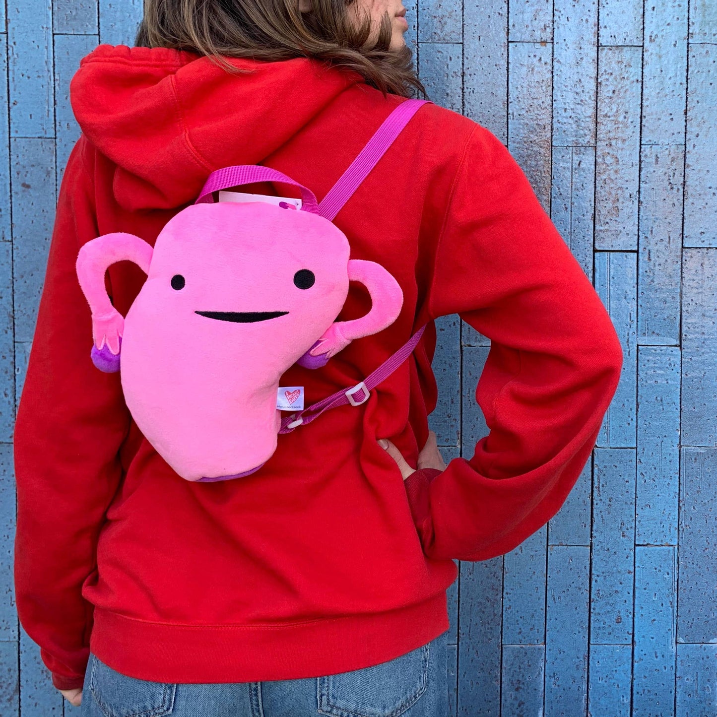 Uterus Plushie Backpack