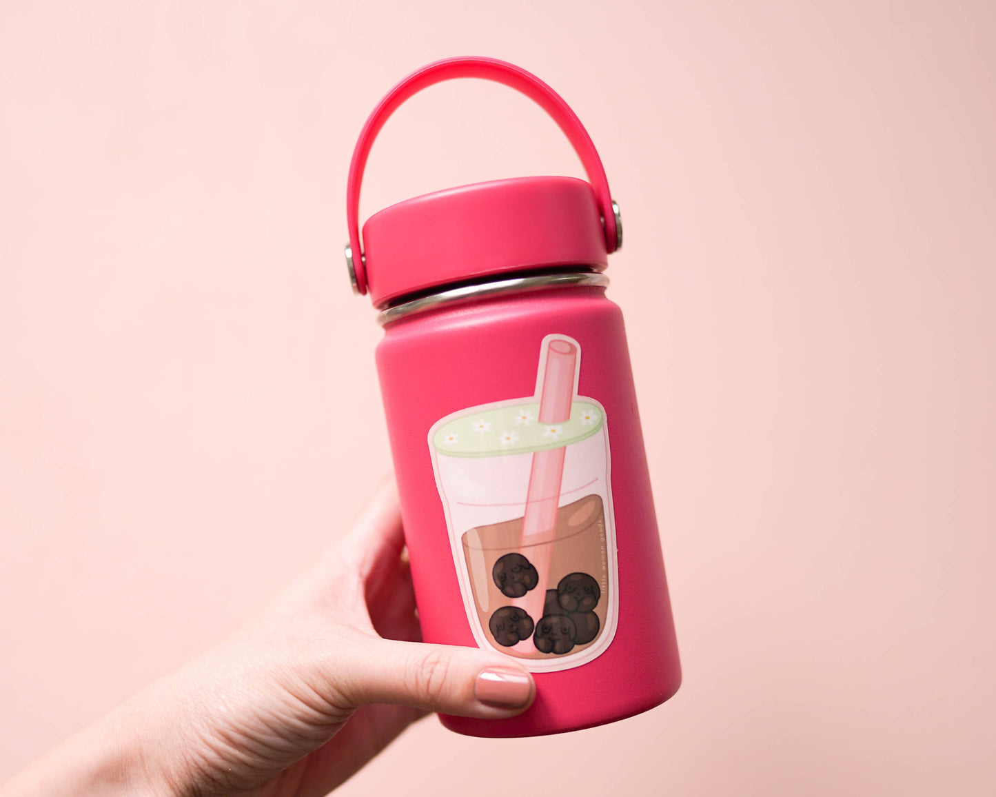 Booba Milk Tea Vinyl Sticker