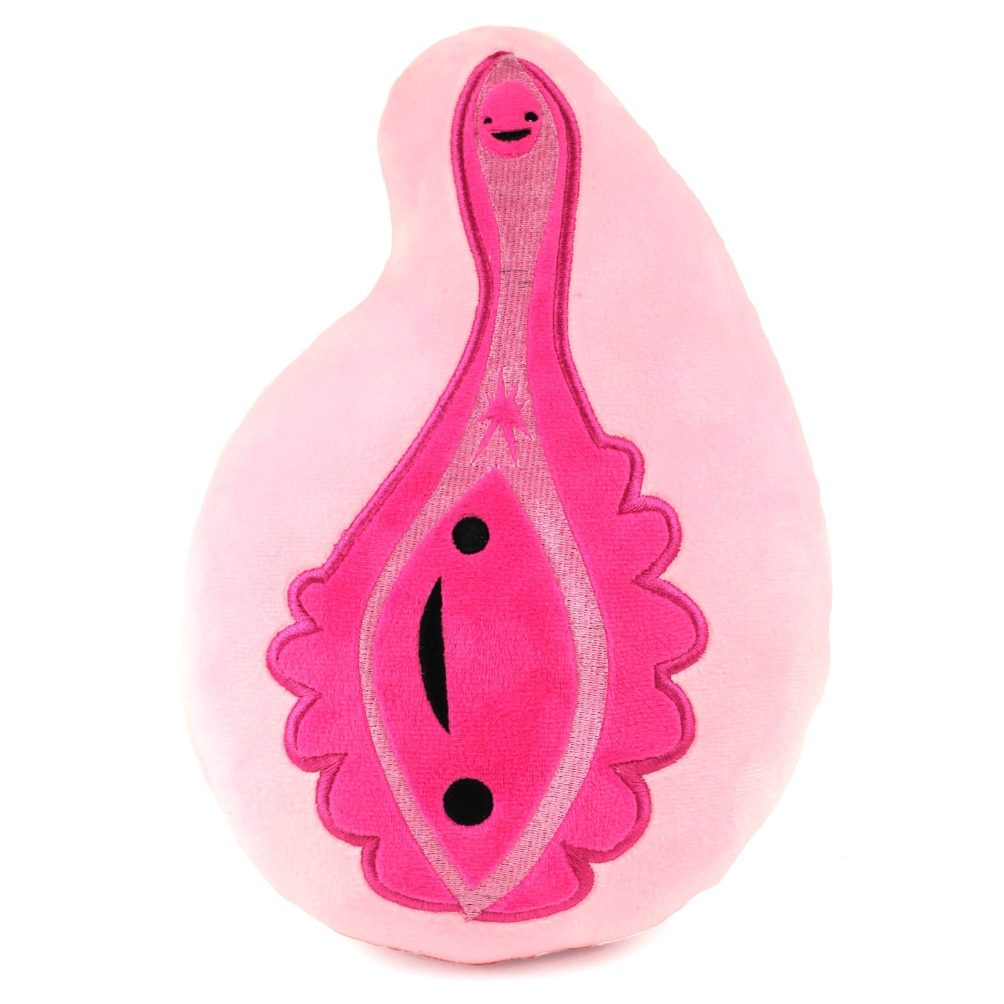 Vulva+Vagina Zip Pouch Plush - Yay for the Va-Jay-Jay