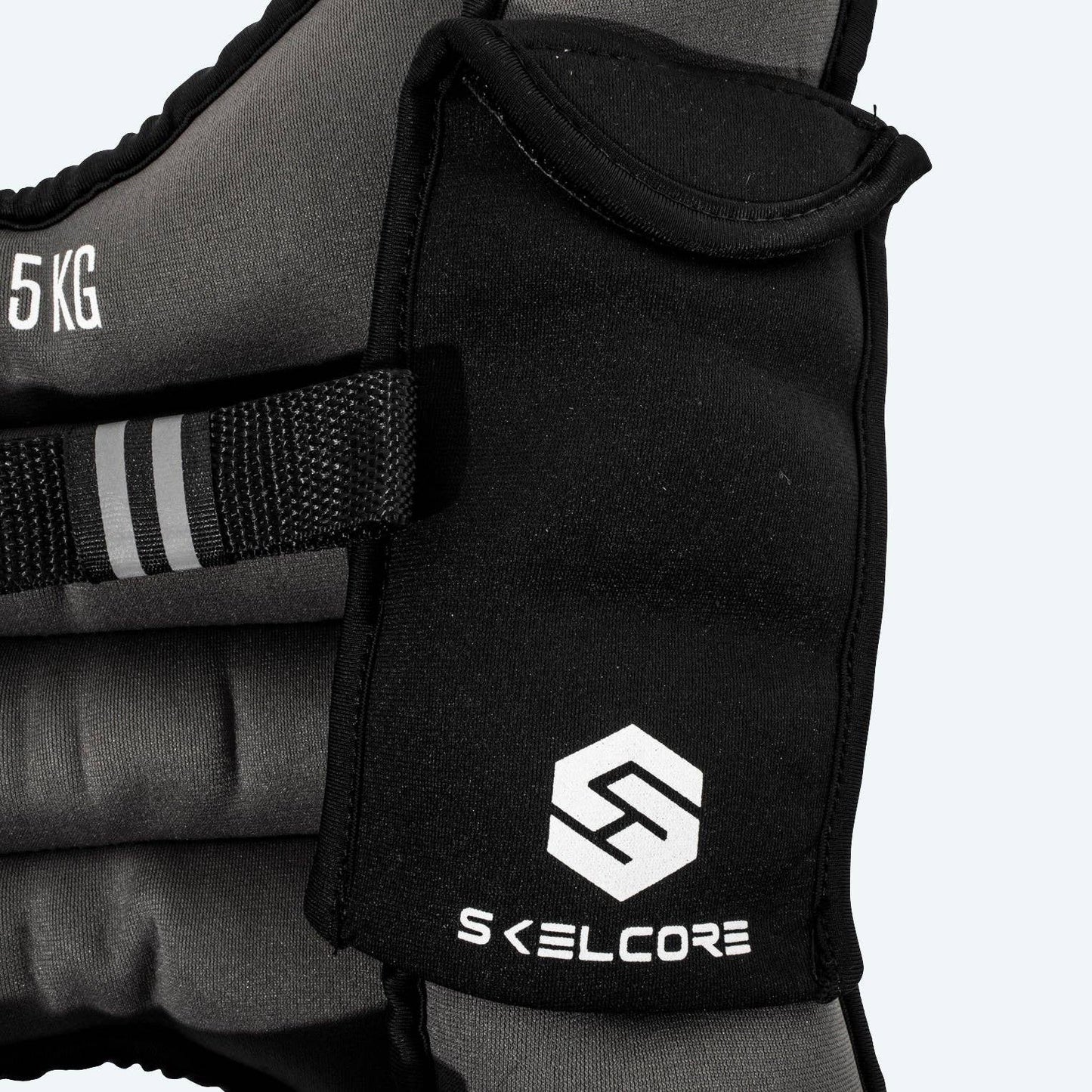 Skelcore 11 LBS (5KGS) Weighted Vest with Phone Pocket