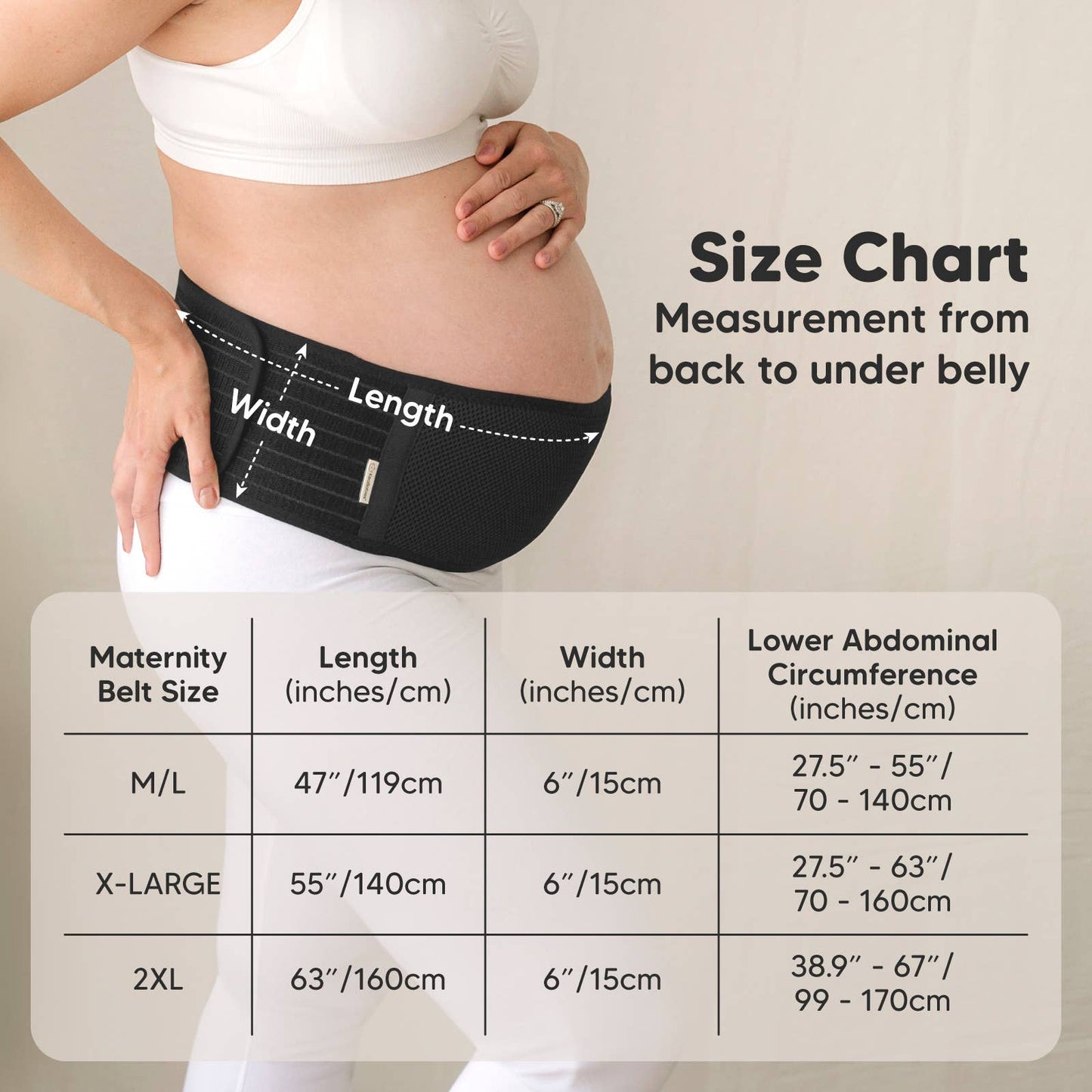 KeaBabies Maternity Support Belt