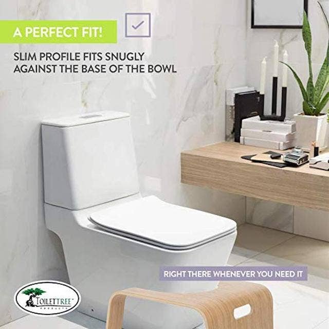 Bamboo Toilet Foot Stool