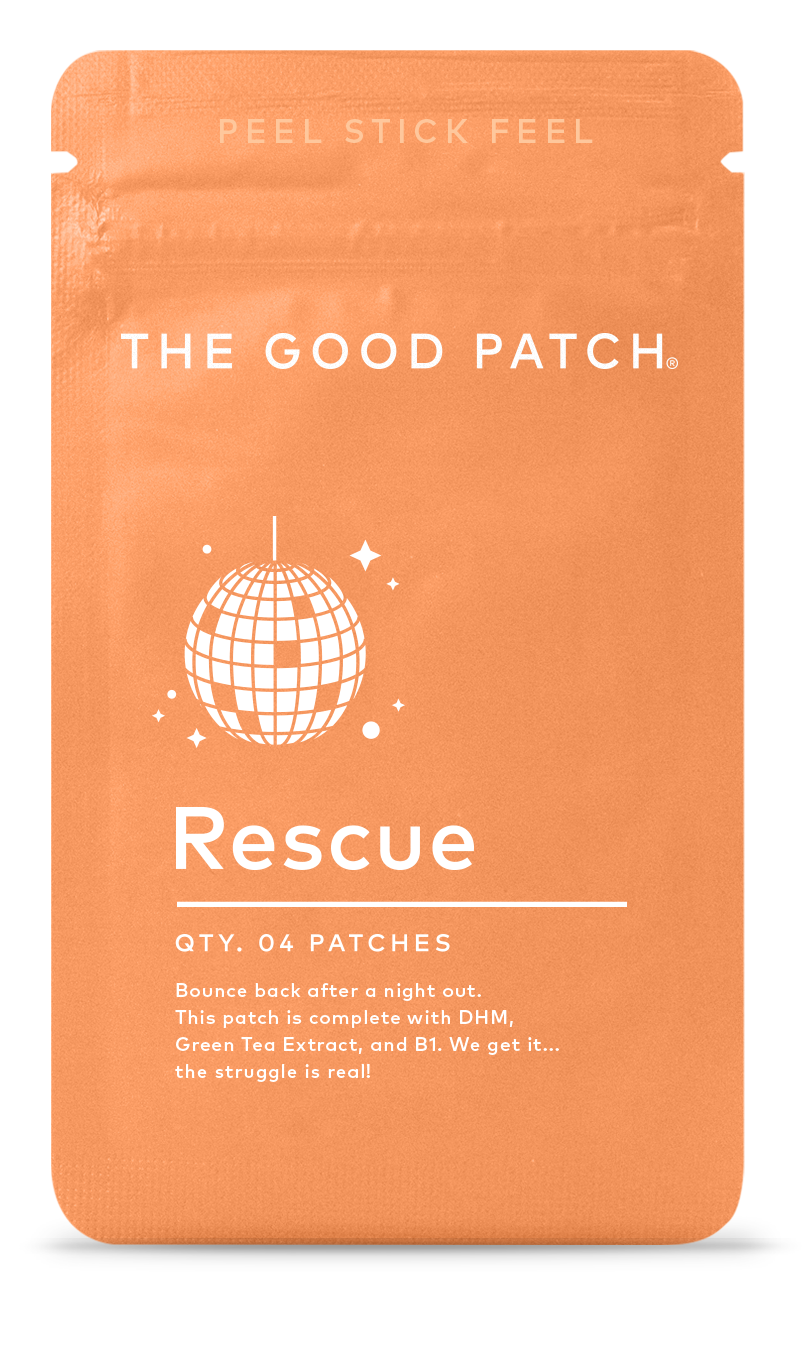 Rescue Plant-Based Wellness Patch: 13 Pouches in Display Shipper