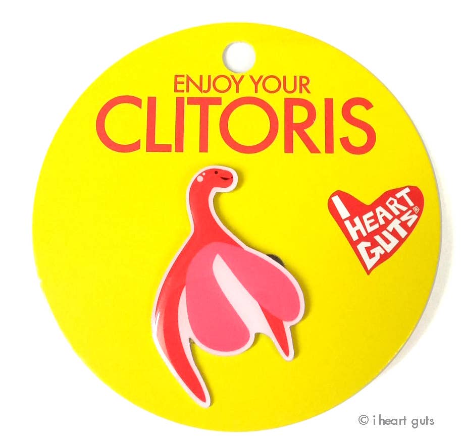 Enjoy Your Clitoris Lapel Pin