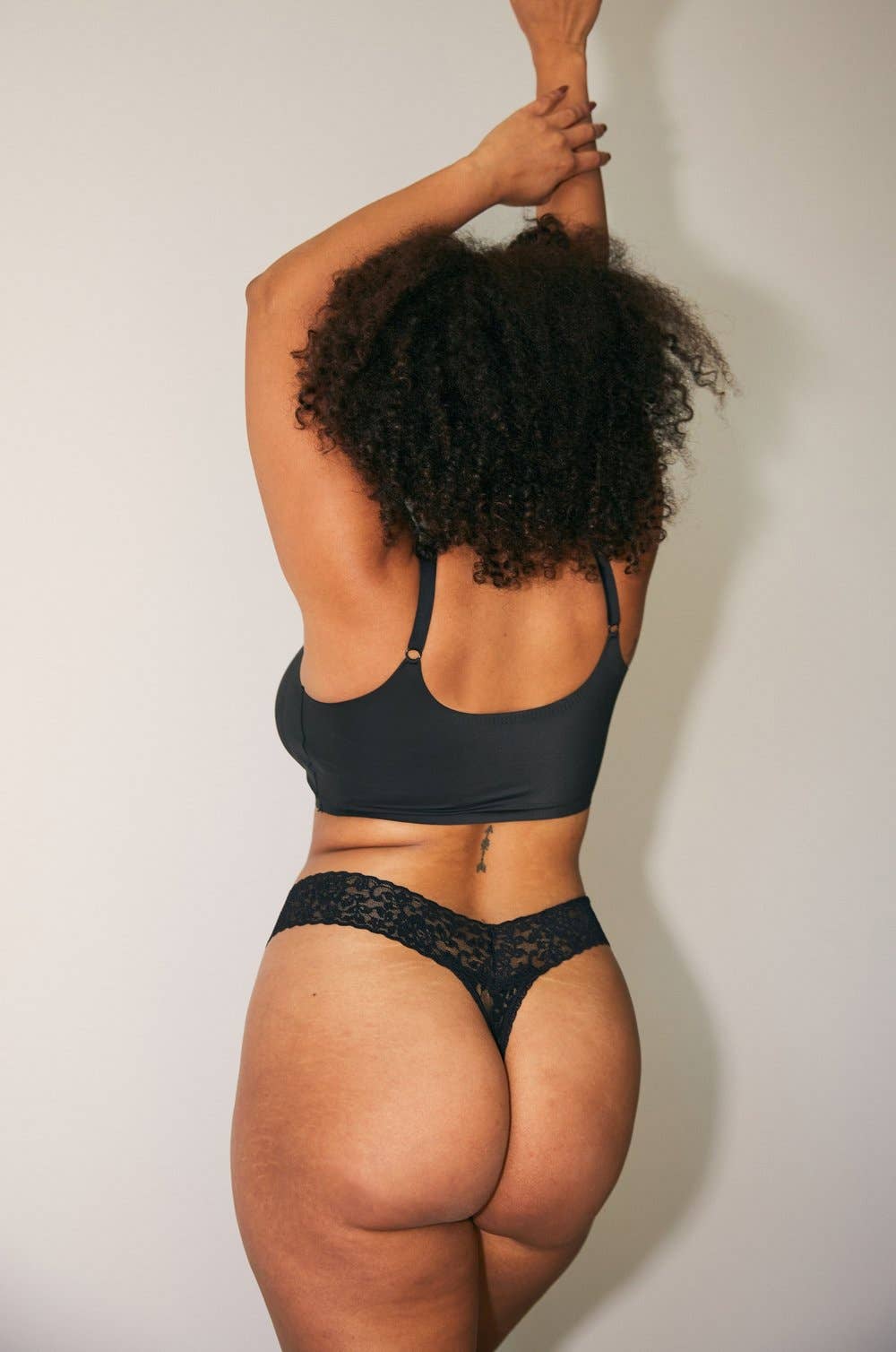 Panic Panties: Mid-Rise Lace Thong