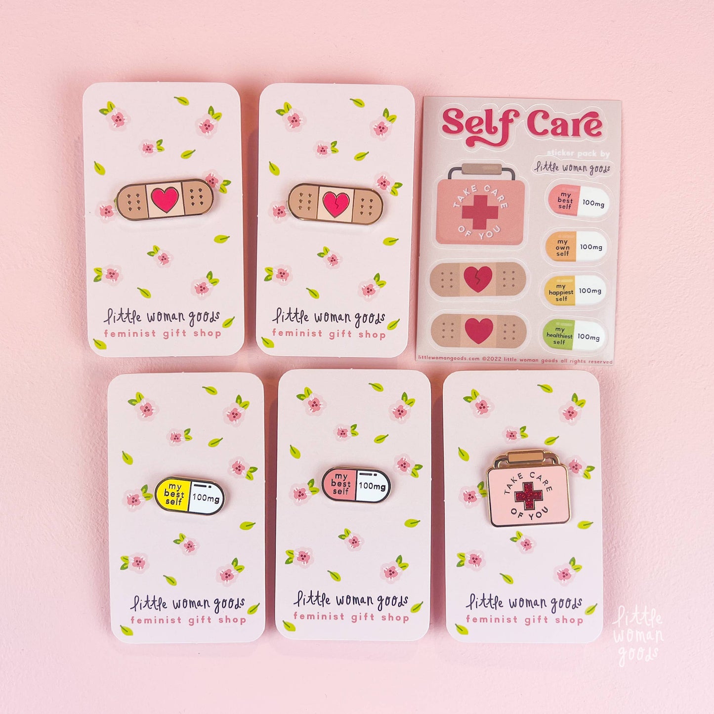 Take Care Of You Enamel Pin