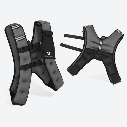 Skelcore 11 LBS (5KGS) Weighted Vest with Phone Pocket