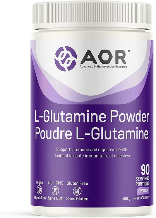 AOR - L-Glutamine Powder - 450 g (90 Servings)