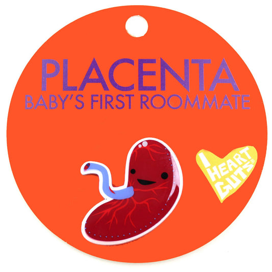 Placenta Lapel Pin - Baby's First Roommate