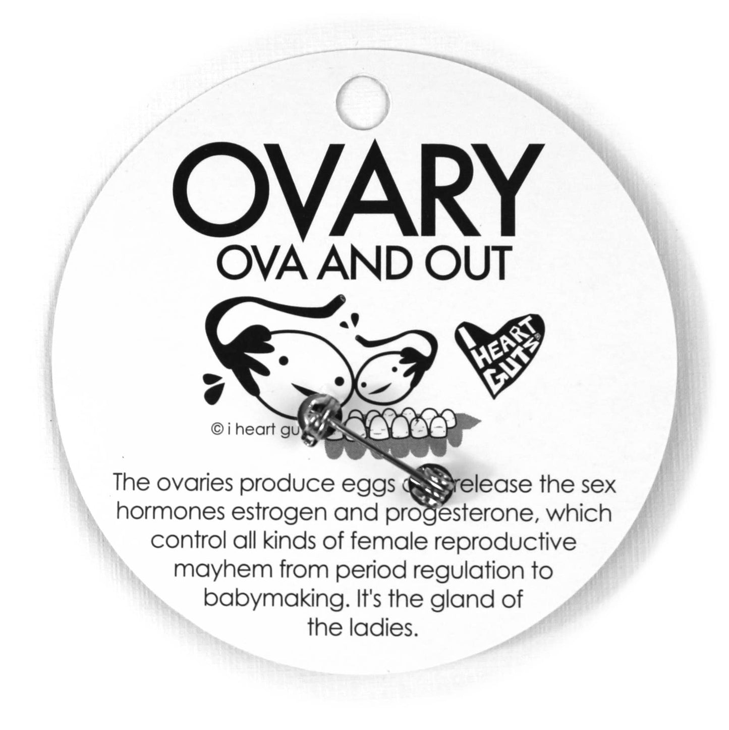 Ovary Lapel Pin - Ova Achiever