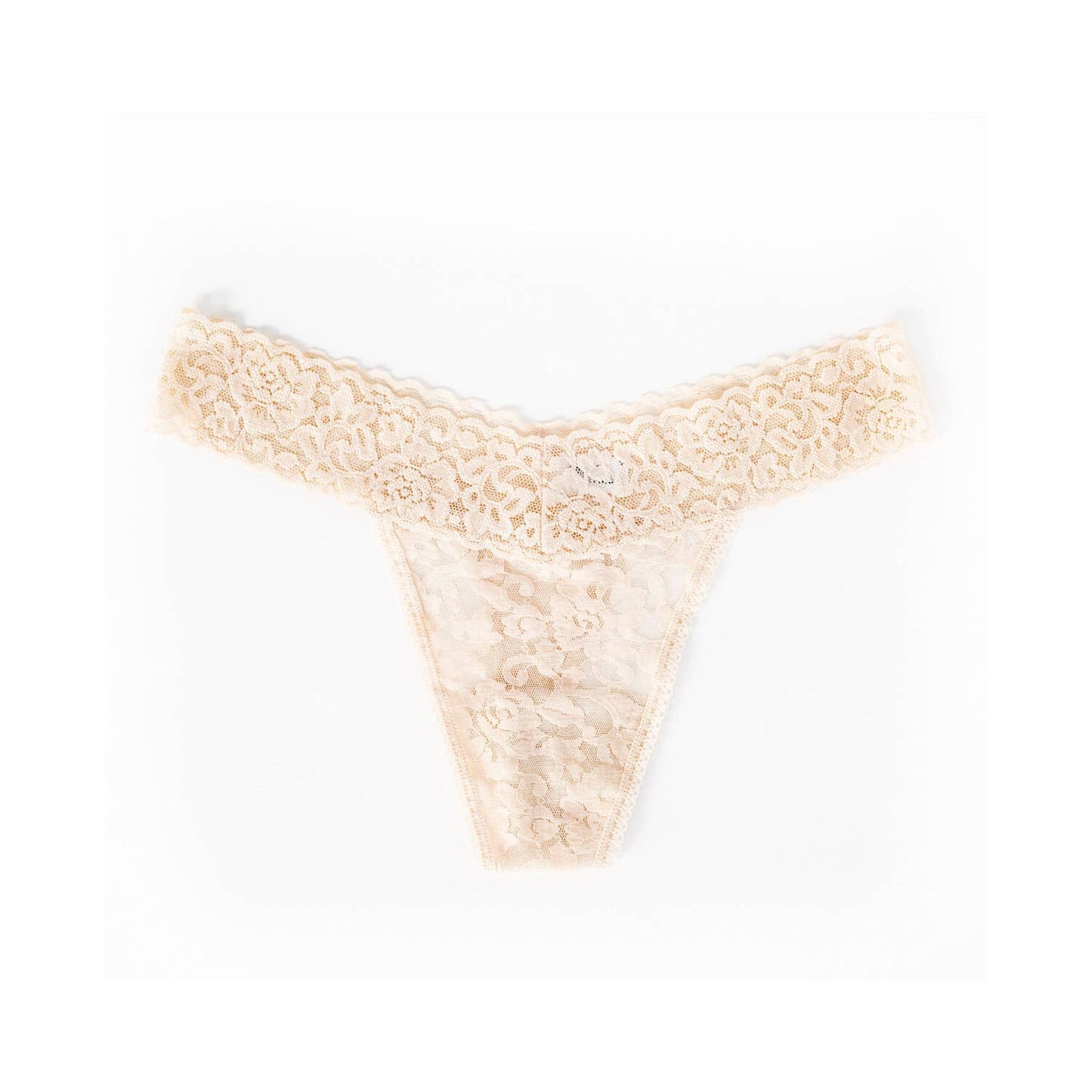 Panic Panties: Mid-Rise Lace Thong