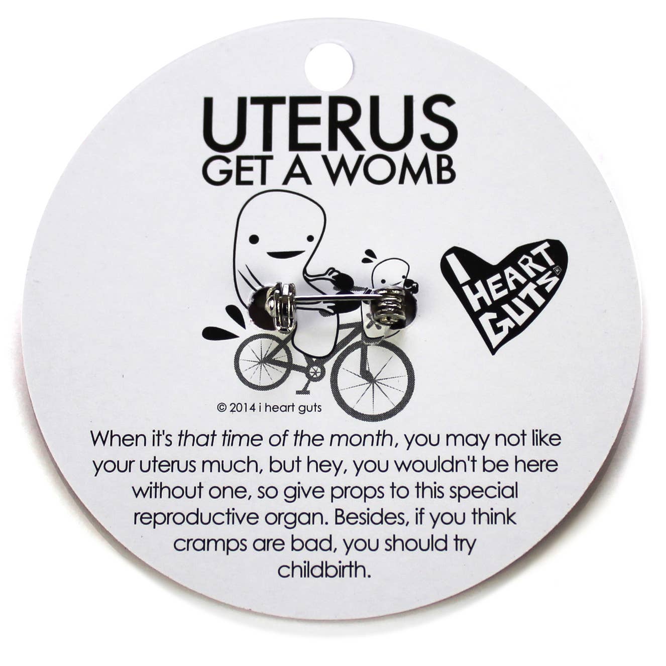 Uterus Lapel Pin - Womb Service!