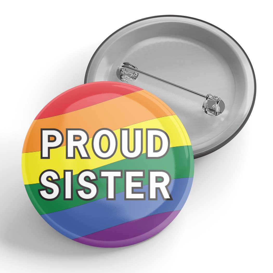 Proud ____ Rainbow Button