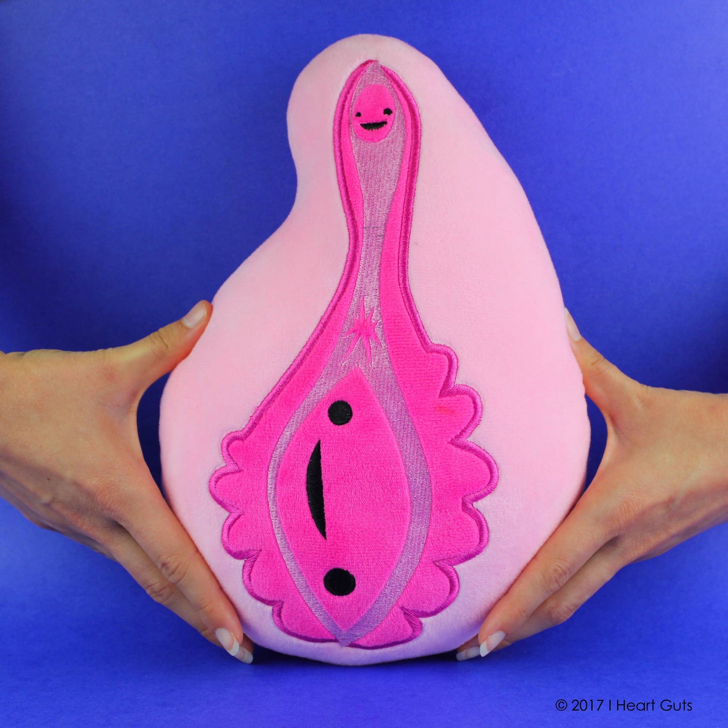 Vulva+Vagina Zip Pouch Plush - Yay for the Va-Jay-Jay