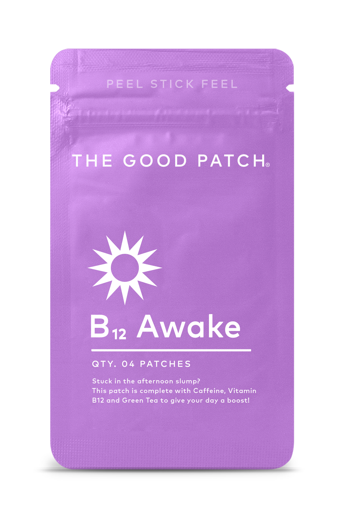 B12 Awake Plant-Based Wellness Patch: 13 Pouches in Display Shipper