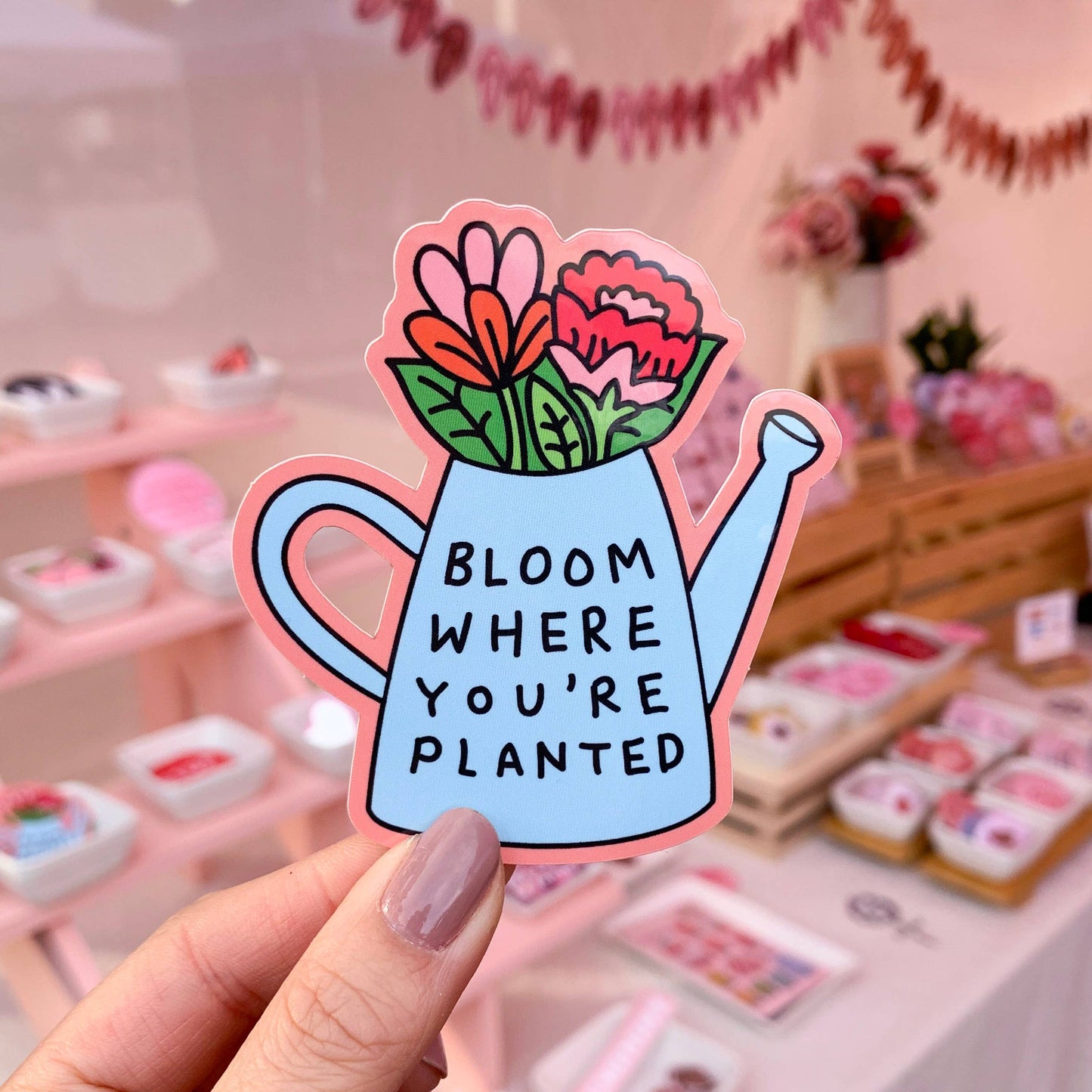 Bloom Vinyl Sticker