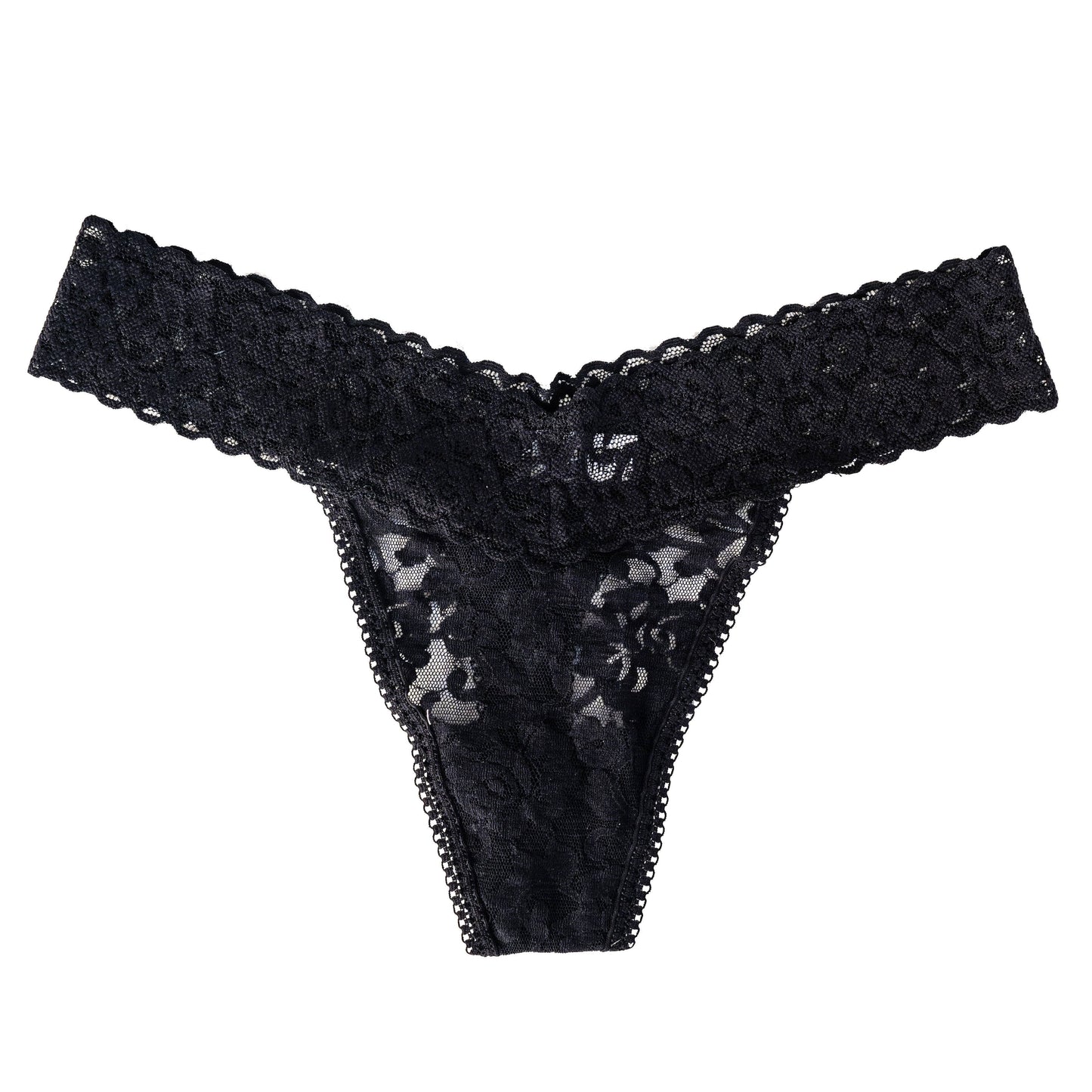 Panic Panties: Mid-Rise Lace Thong