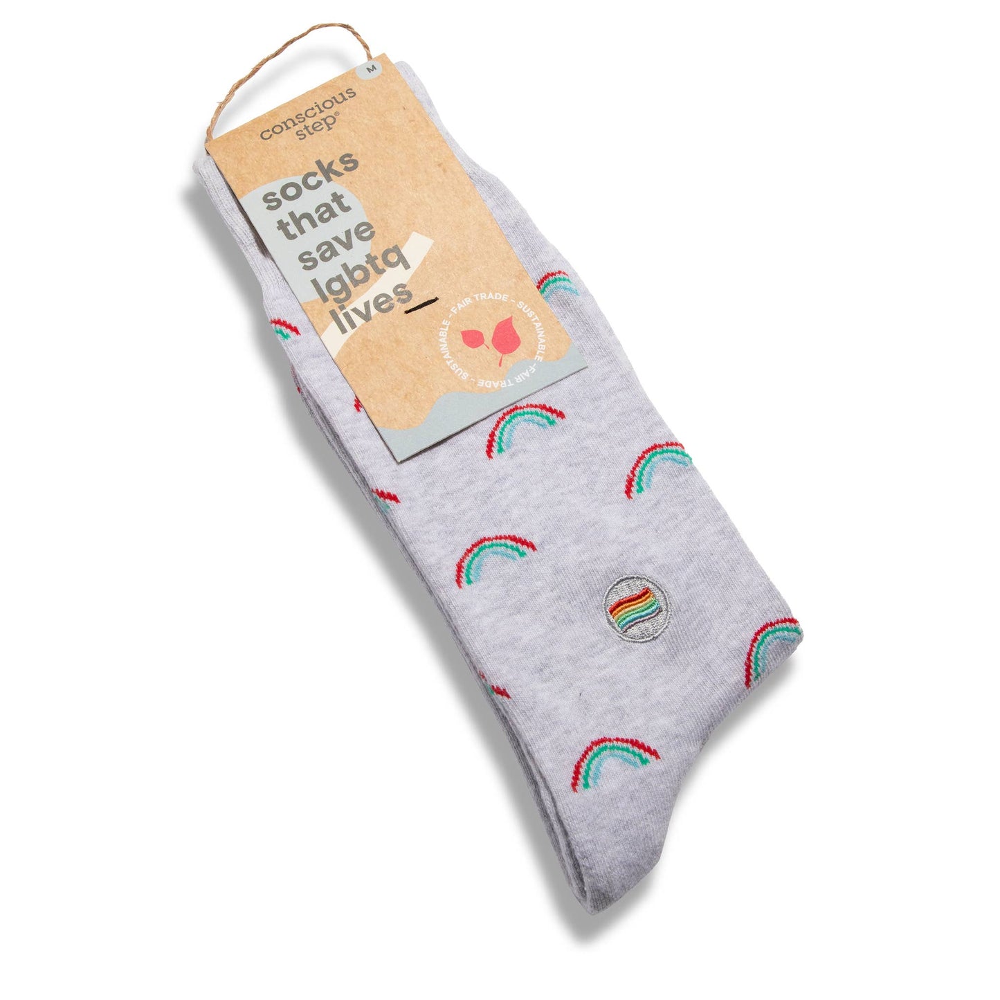 Socks that Save LGBTQ Lives (Radiant Rainbows): Small