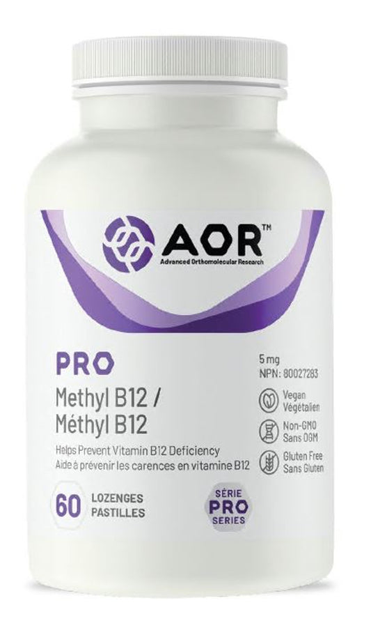 AOR - PRO Methyl B12 - 60 Caps