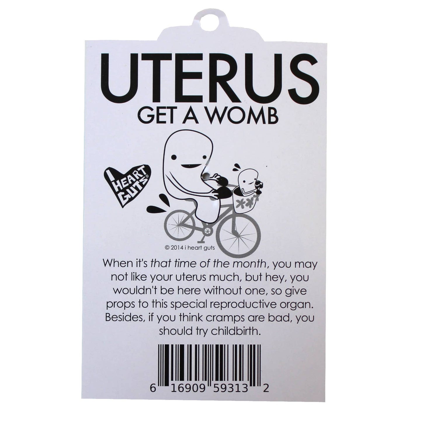 Uterus Keychain - Womb Service