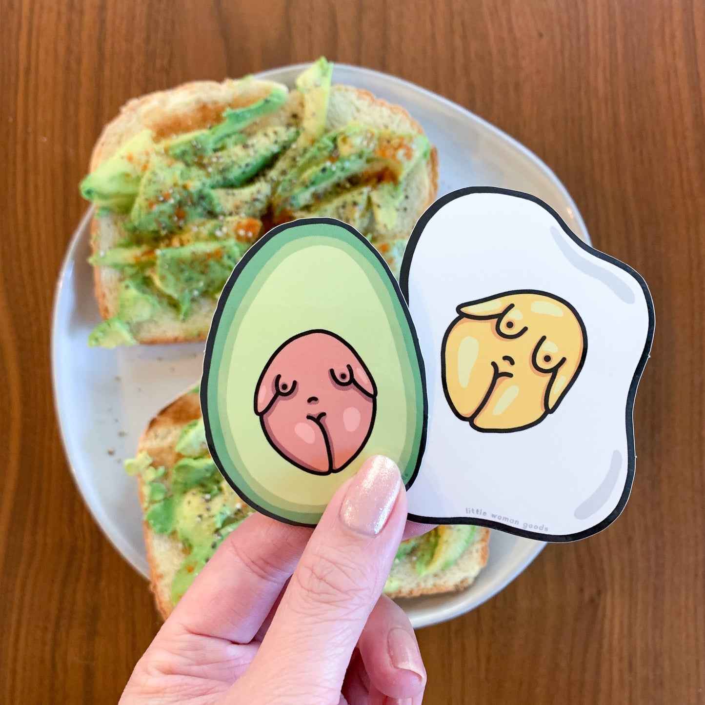 Avocado Vinyl Sticker