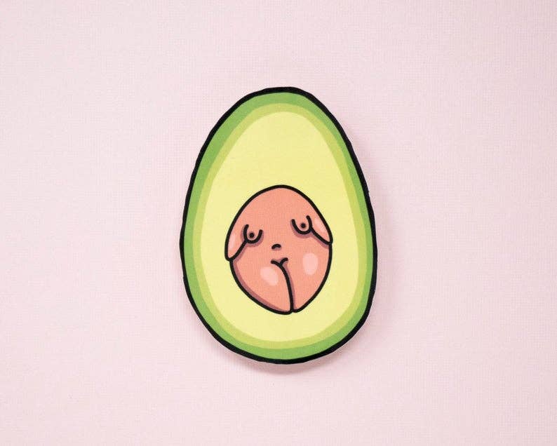 Avocado Vinyl Sticker