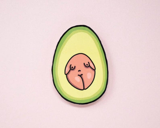 Avocado Vinyl Sticker