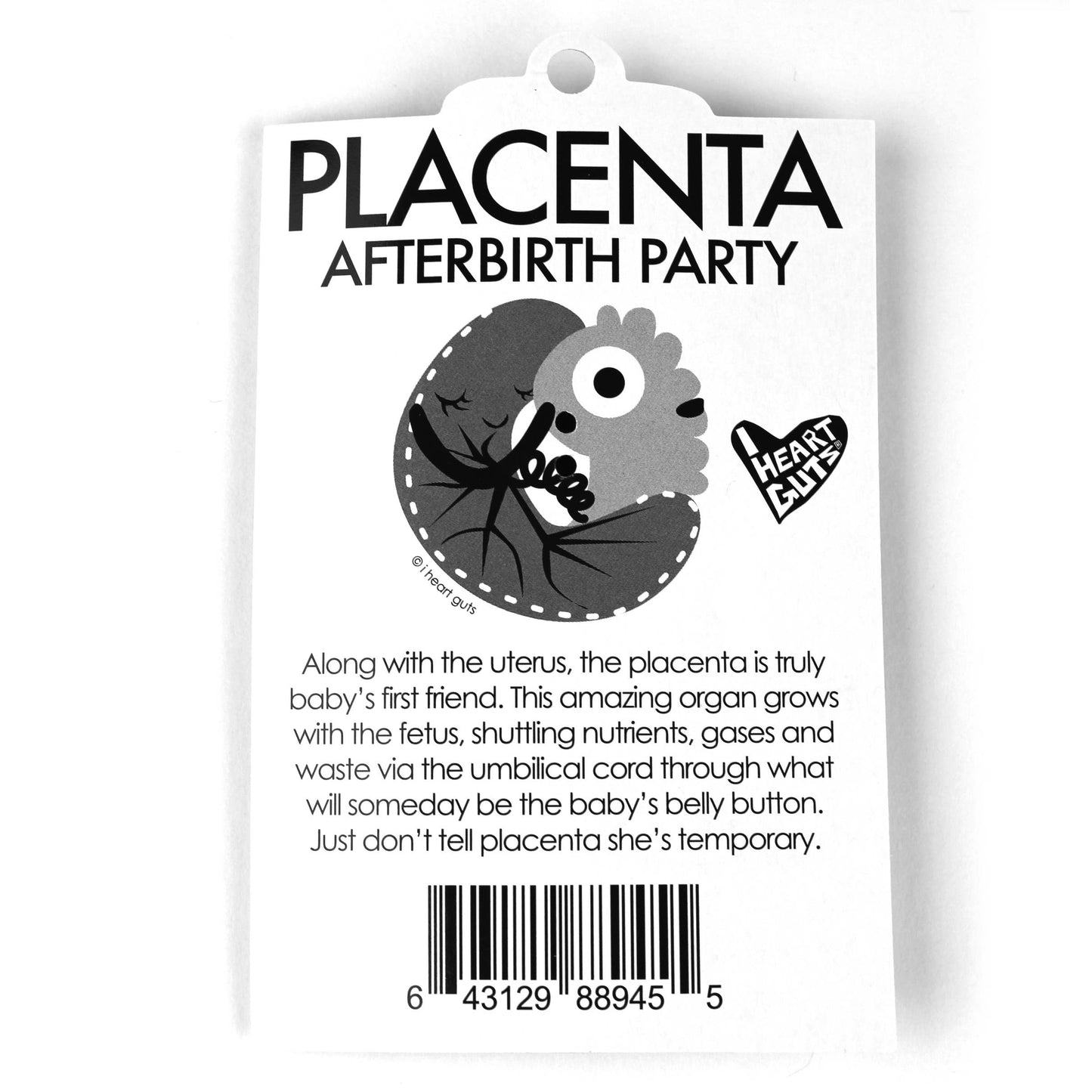 Placenta Keychain - Baby’s First Roommate