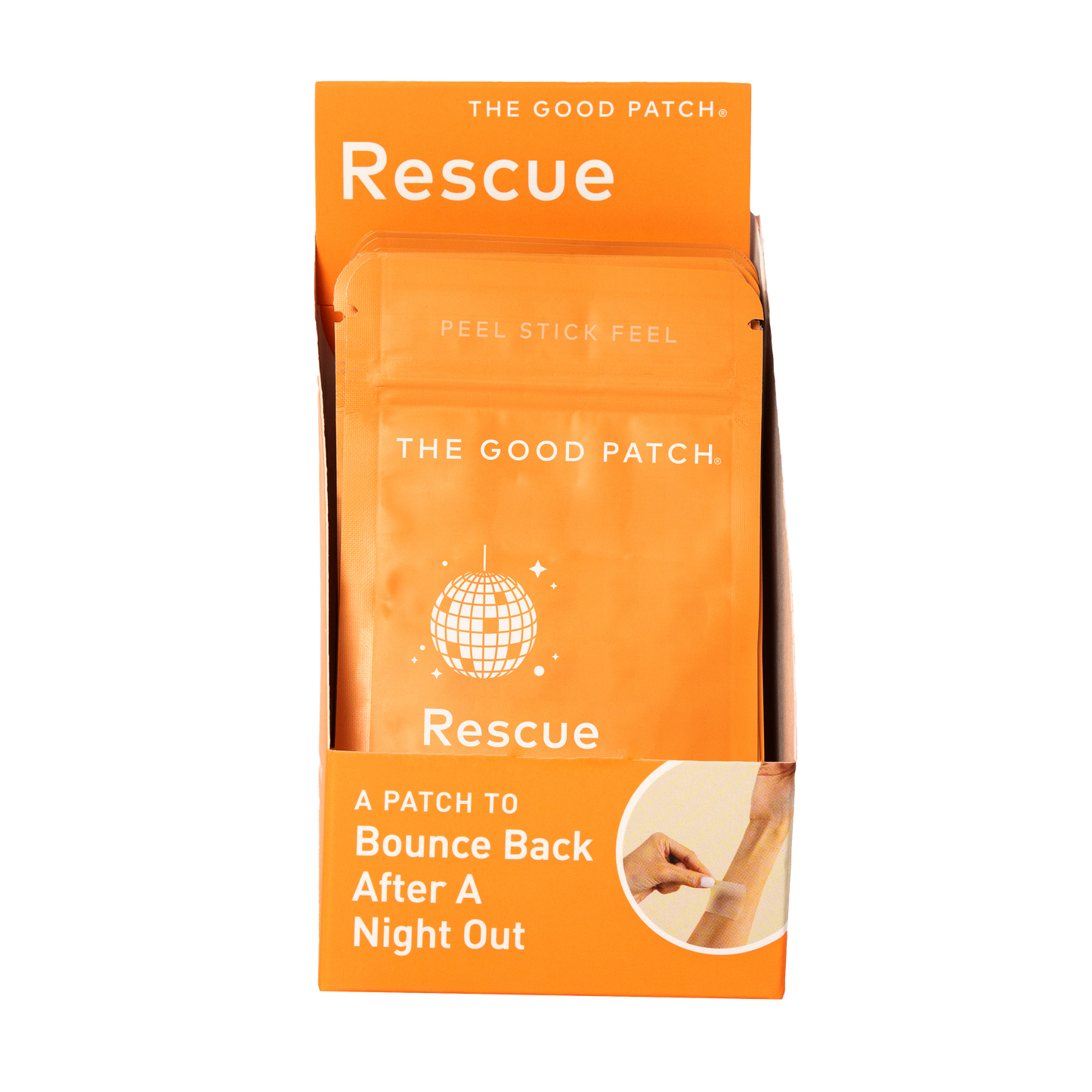 Rescue Plant-Based Wellness Patch: 13 Pouches in Display Shipper