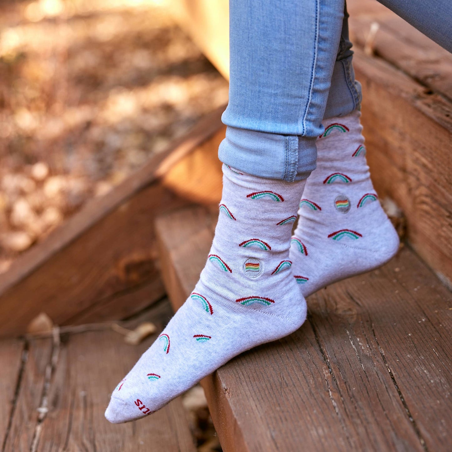 Socks that Save LGBTQ Lives (Radiant Rainbows): Small