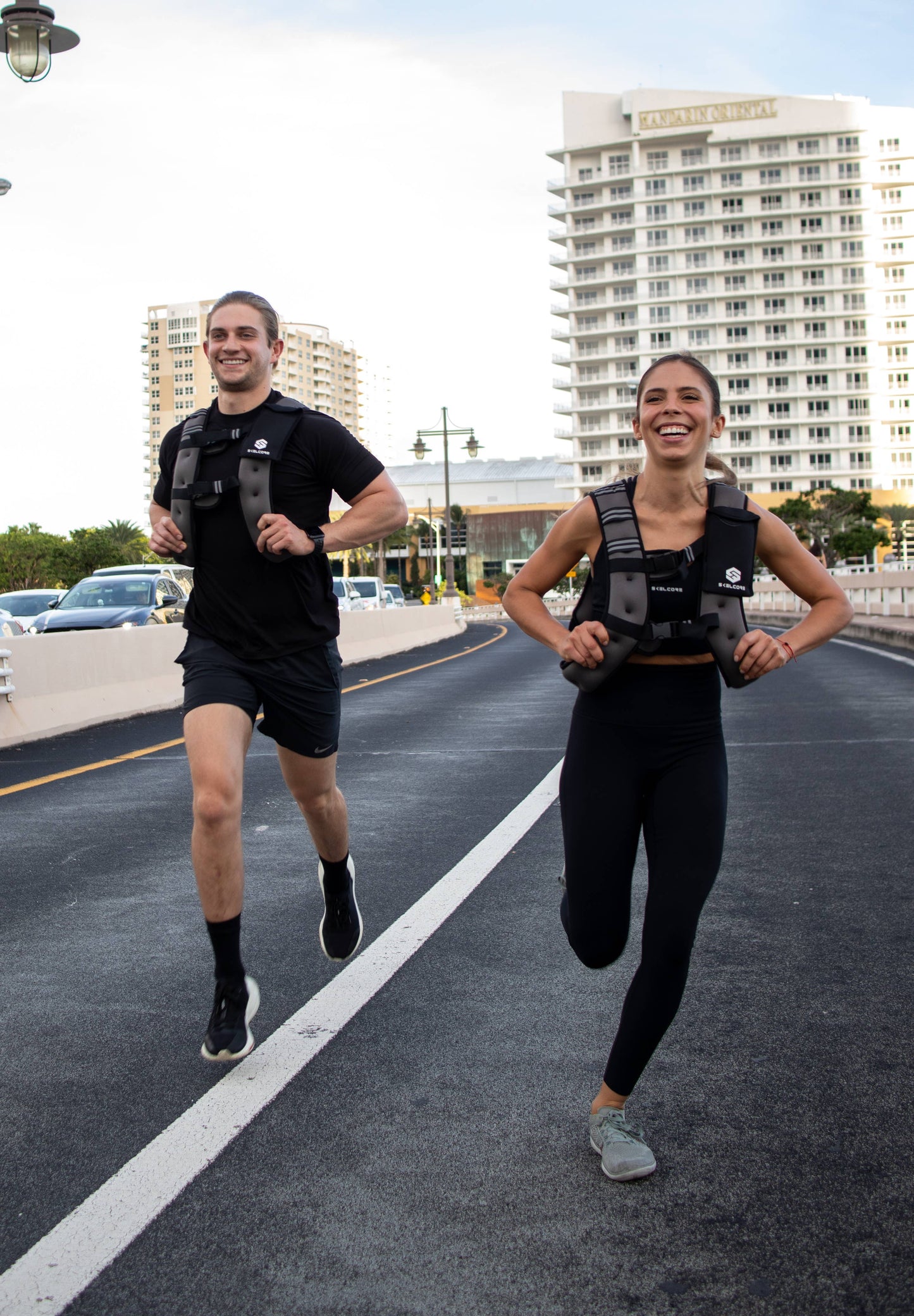 Skelcore 11 LBS (5KGS) Weighted Vest with Phone Pocket