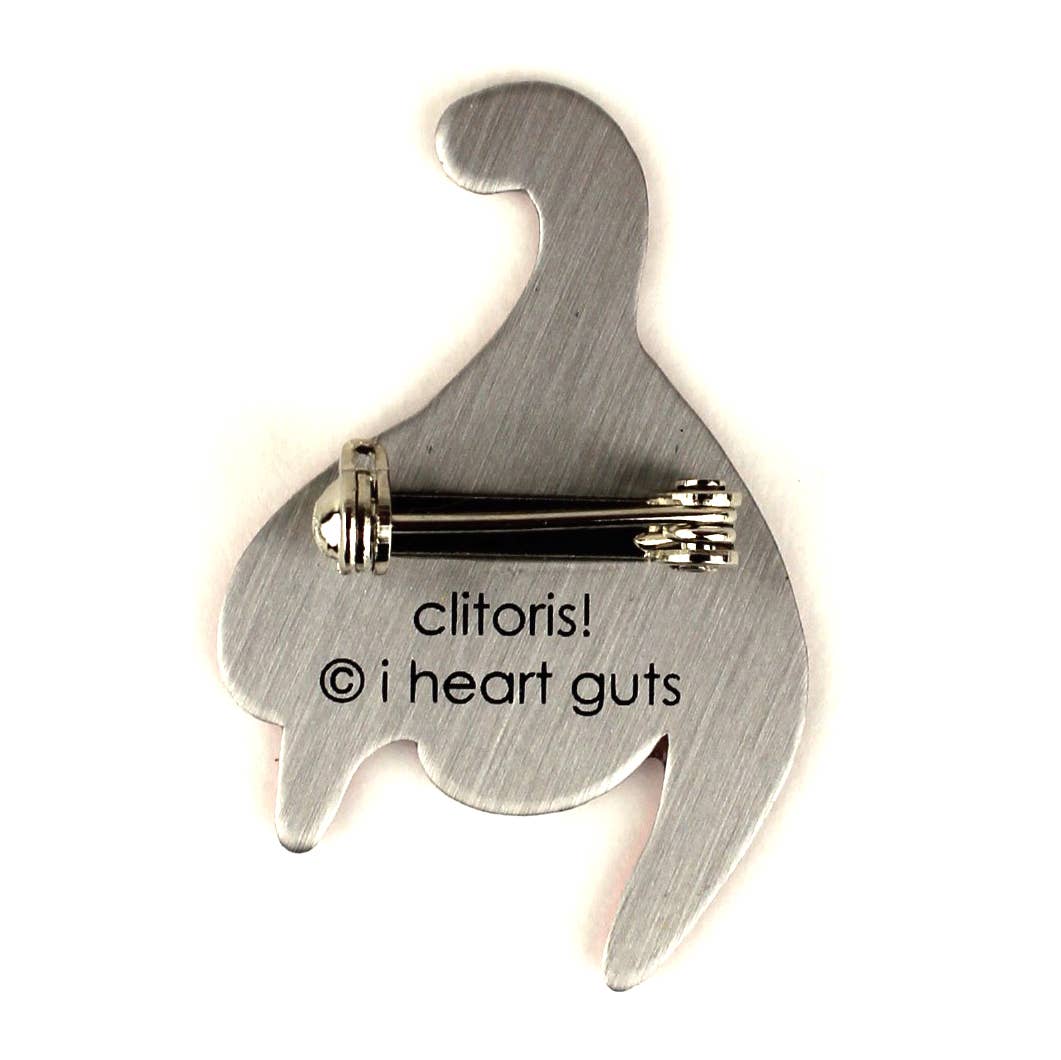 Enjoy Your Clitoris Lapel Pin