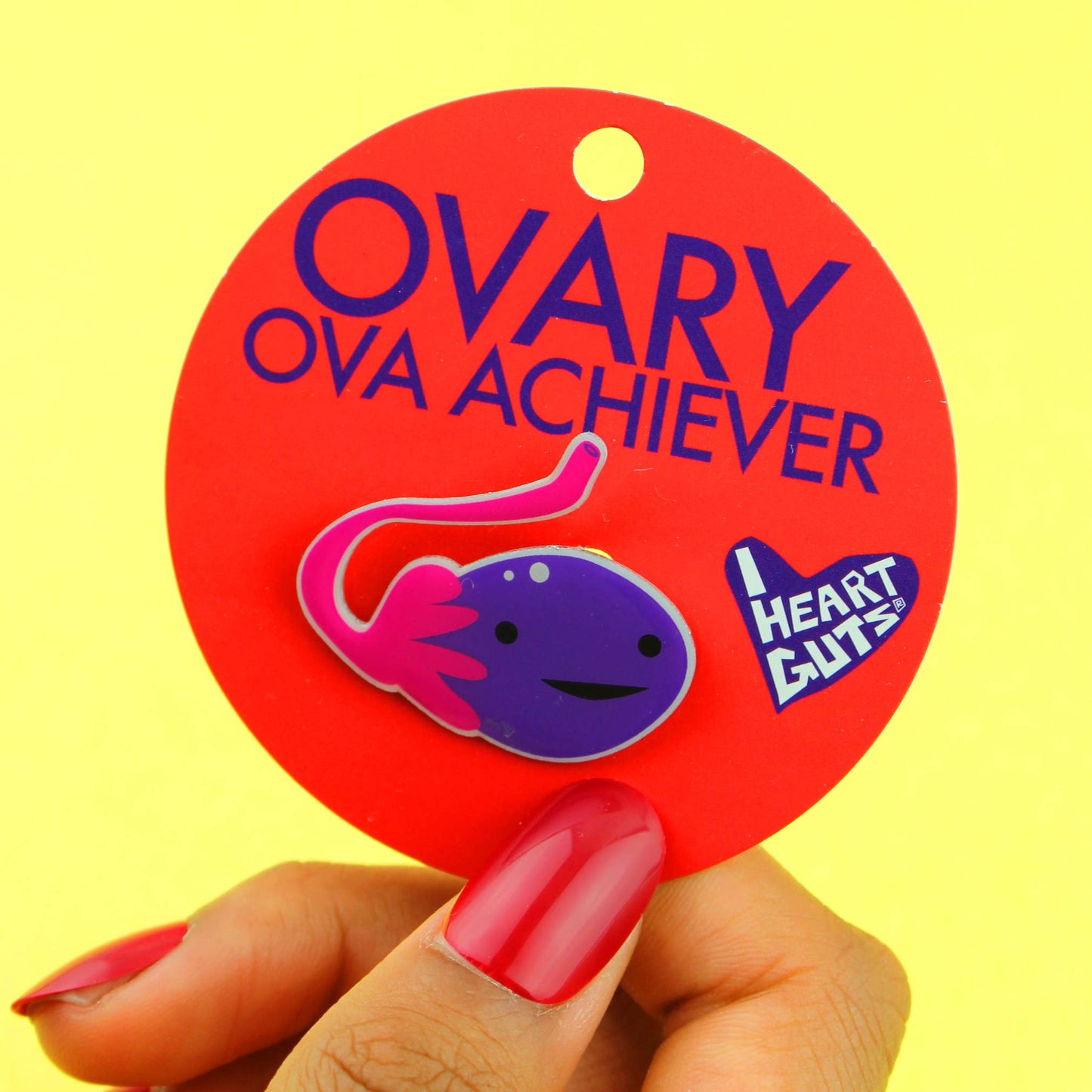 Ovary Lapel Pin - Ova Achiever