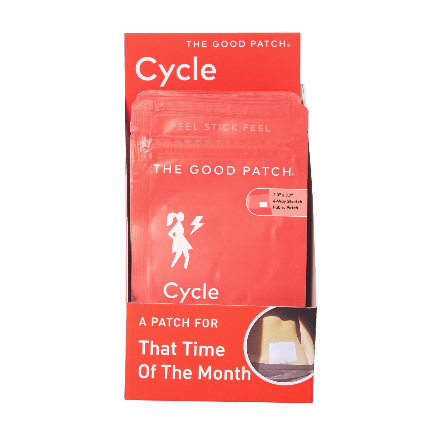 Cycle Plant-Based Wellness Patch: 13 Pouches In Display Shipper