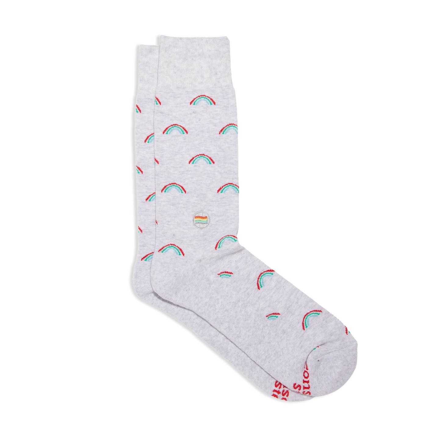 Socks that Save LGBTQ Lives (Radiant Rainbows): Small