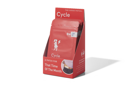 Cycle Plant-Based Wellness Patch: 13 Pouches In Display Shipper