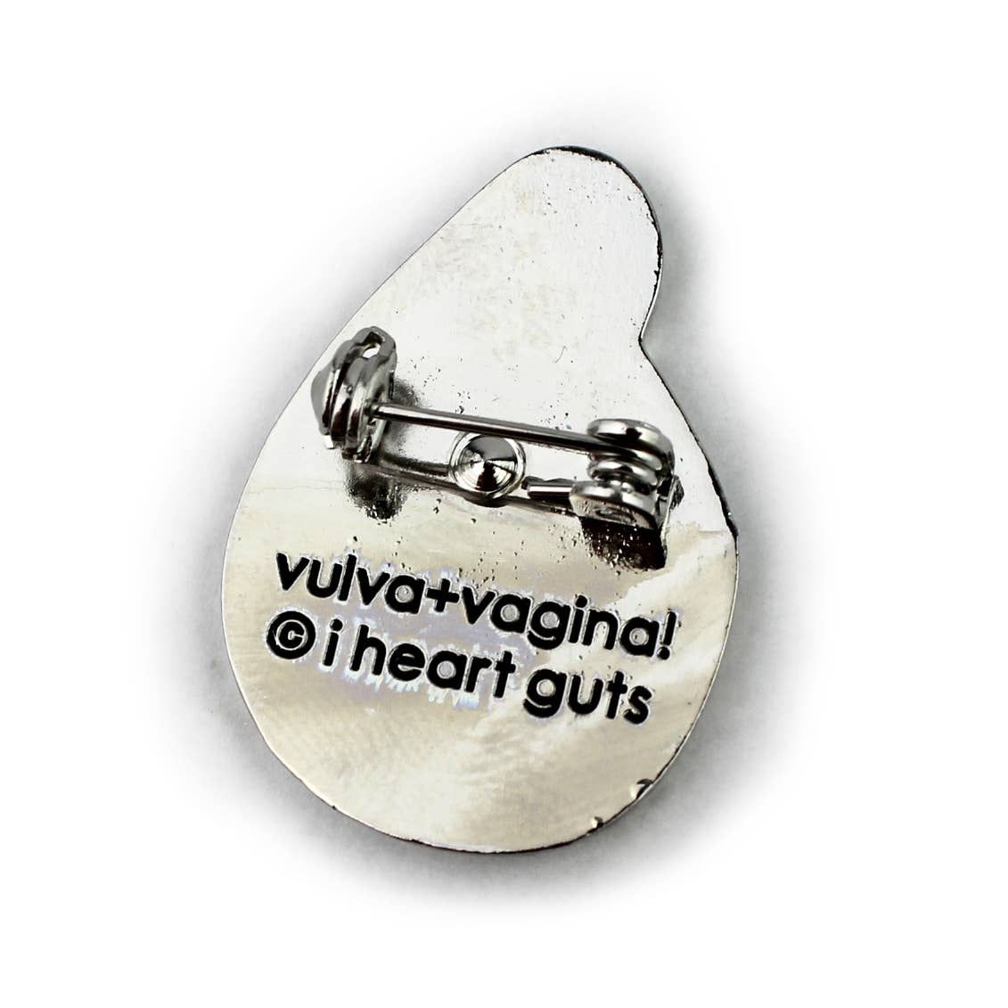 Sparkly Vagina + Vulva Enamel Pin - Hooray for VaJayJay!