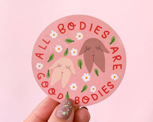 Body Positivity- Feminist Vinyl Sticker