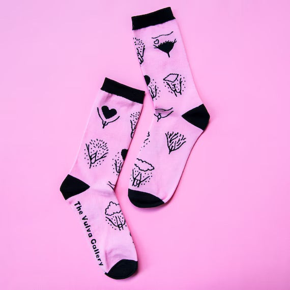 Vulva Diversity Socks - Hilde Atalanta