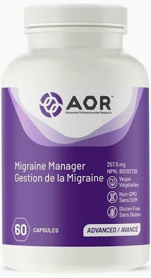 AOR - Migraine Manager - 60 Caps